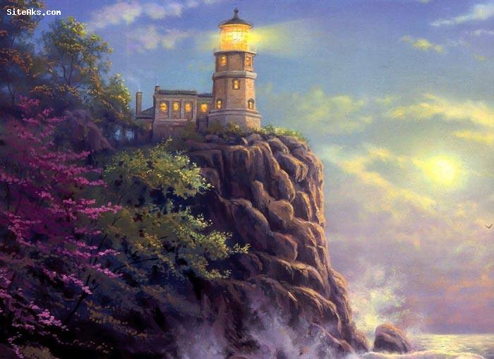 نقاشی های طبیعت اثر Thomas Kinkade