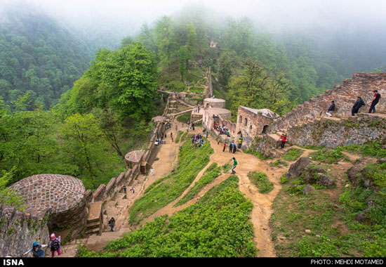 طبیعت قلعه رودخان - گیلان 