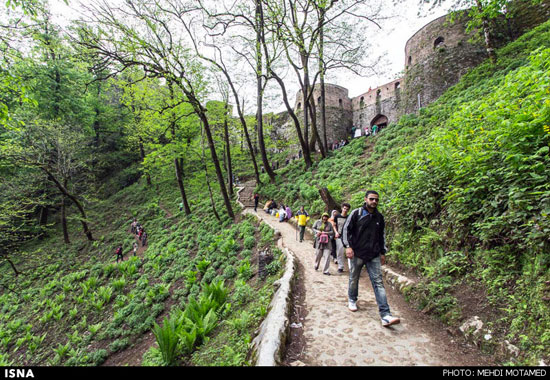 عکس, طبیعت قلعه رودخان در گیلان, قلعه رودخان,عکس های طبیعت