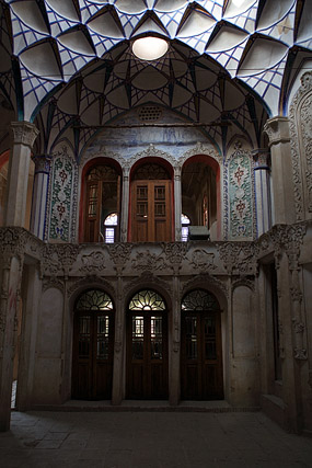 Khaneh Borujerdi / خانه بروجردی‌ها, maison traditionnelle - Kashan / کاشان - Province d'Ispahan / استان اصفهان - Iran / ايران - Carnets de route - Photographie - 02a