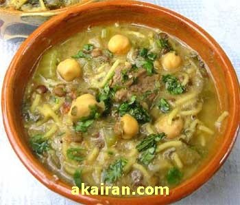 آش گوشت , اش گوشت , طرز تهیه آش گوشت 