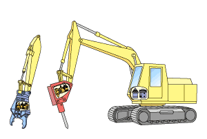 Hydraulic Braker / Crusher Jaw