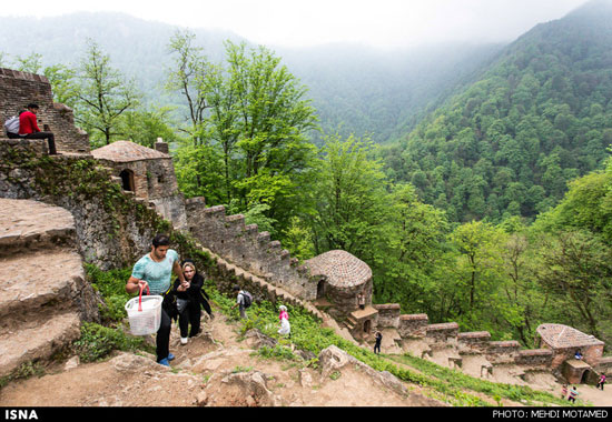 عکس, طبیعت قلعه رودخان در گیلان, قلعه رودخان,عکس های طبیعت