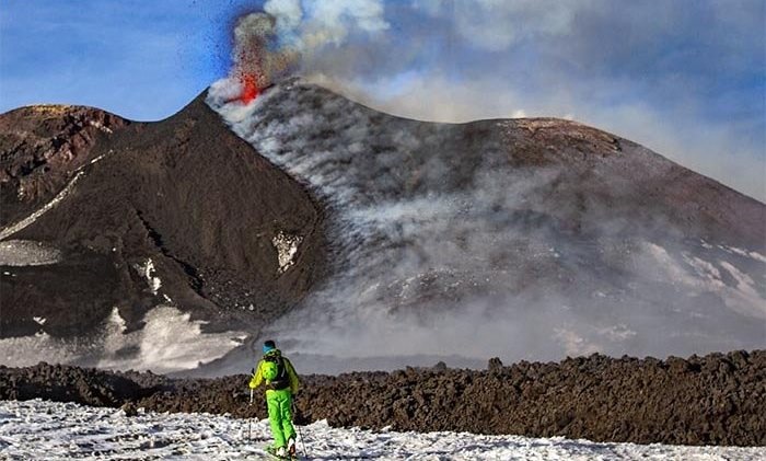 اخبار,اخبار گوناگون,اسکی رو برفهای داغ