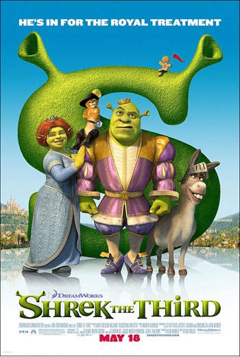 دانلود انیمیشن شرک ۳ دوبله فارسی Shrek the Third 2007 ، با کیفیت عالی HD 720p