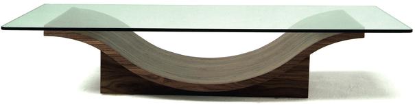 Wave coffee table