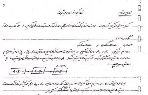 جزوه دستنویس مکانیک آماری دکتر مسعودی