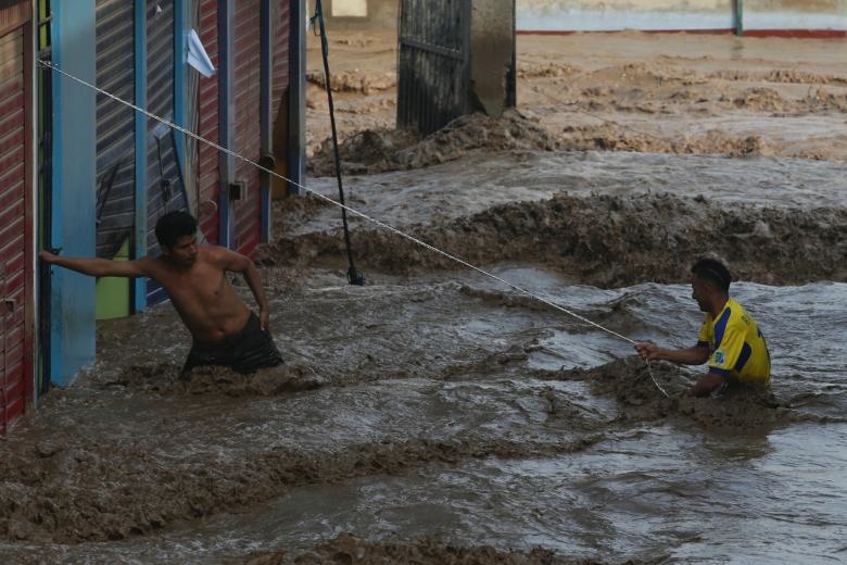 سیل در پرو با حداقل ۶۲ کشته