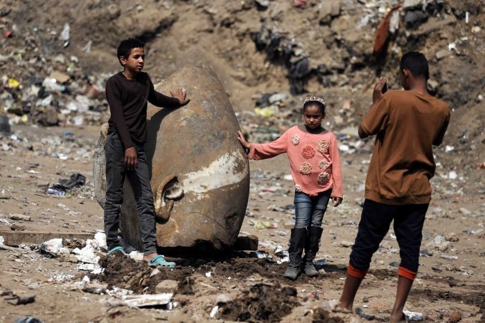 اخبار,اخبارگوناگون,کشف مجسمه ۳۰۰۰ ساله بزرگترین فرعون حاکم بر امپراتوری مصر