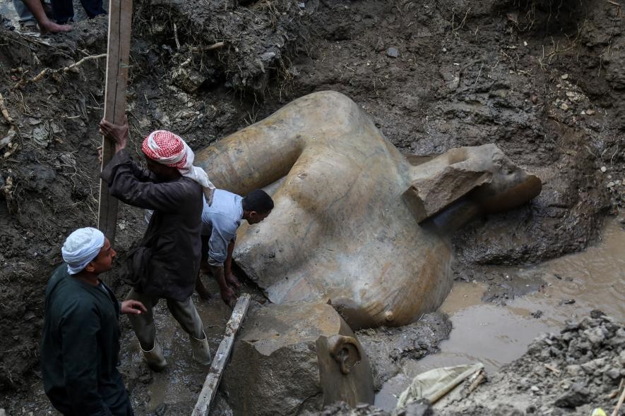 اخبار,اخبارگوناگون,کشف مجسمه ۳۰۰۰ ساله بزرگترین فرعون حاکم بر امپراتوری مصر