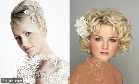 Wedding Hairstyles 2012 for Short Hair 470x284 جدیدترین مدل های شینیون عروس 2013