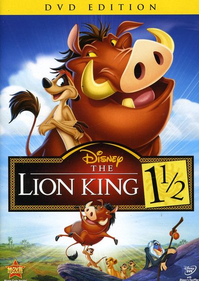 دانلود انیمیشن شیر شاه 3 - Lion King 1 1/2 با کیفیت HD 720p