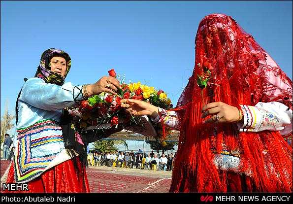 عکس های زیبا از عروسی سنتی کرمانچ - آکا