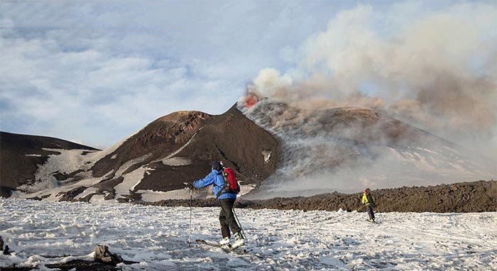 اخبار,اخبار گوناگون,اسکی رو برفهای داغ