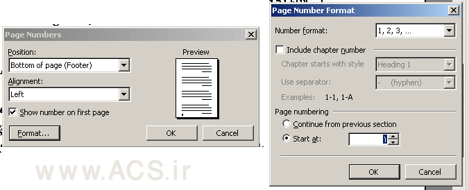 : مشکل درج شماره صفحات در ورد وورد چگونه از صفحه دوم شماره بزارم بگذارم درج شماره بعد از صفحه اول درج شماره بعد از صفحه اول ودوم در وورد ورد Word درج شماره بعد از صفحه دوم در وورد ورد Word  صفحات درج شماره صفحه بعد از صفحه اول در ورد 2003 در ورد 2007 آفیس 2003 آفیس 2007  در وورد ورد Word Microsoft Word 2007 Microsoft Word 2003در وورد ورد Word شماره گذاری صفحات در وُرد ( چطور بعد از صفحه اول شماره گذاری کنیم ؟)