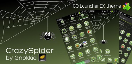 تم عنکبوت دیوانه Crazy Spider GO Launcher EX